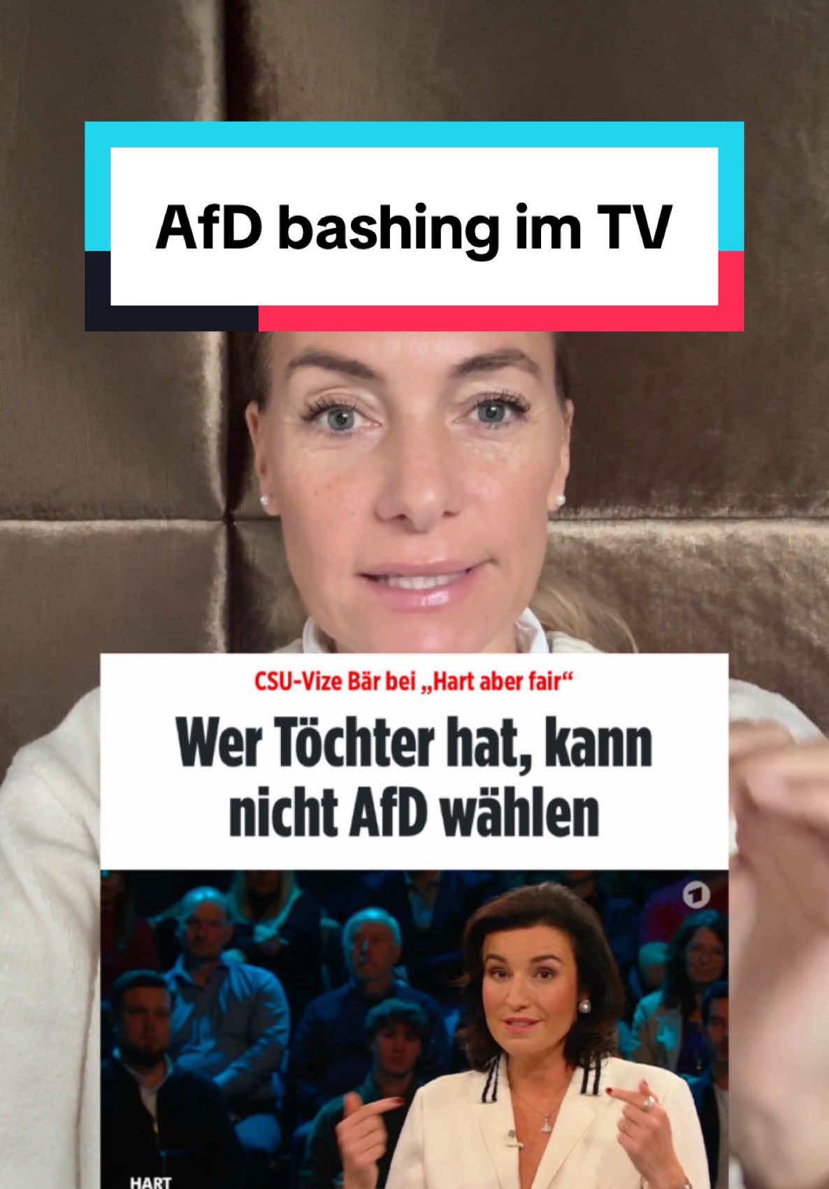 AfD bashing im ÖRR. Eigentlich ging es um femizide, rausgekommen eine Hetze gegen die AFD. Warum kommt immer wieder dieses Thema? #femizid#afd#örr#politik#deutschland#frauen#gewalt#ehe#spd#cdu#bär#hartaberfair 