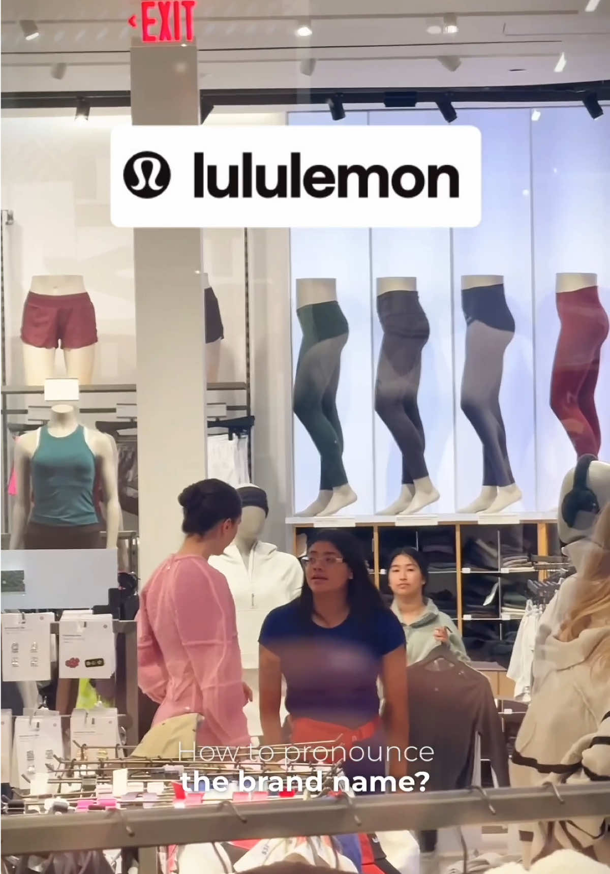 How to pronounce the brand Lululemon correctly