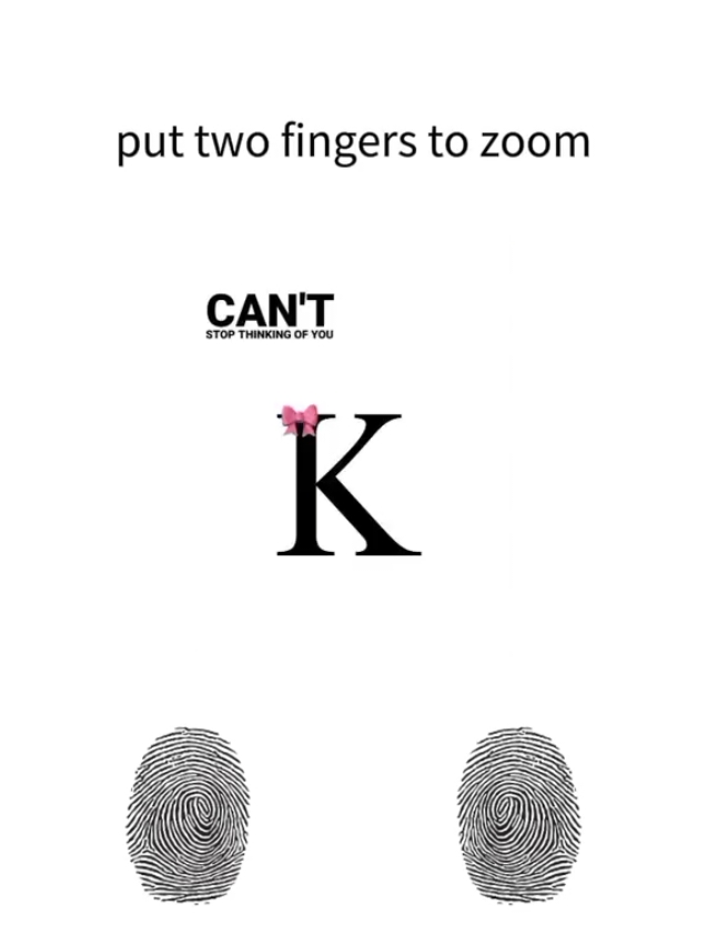 K🫀 for world letter i did till now:ZCBNMLKJGFDSAQRT #lovek  #puttwofingerstozoom  #trending #trend 