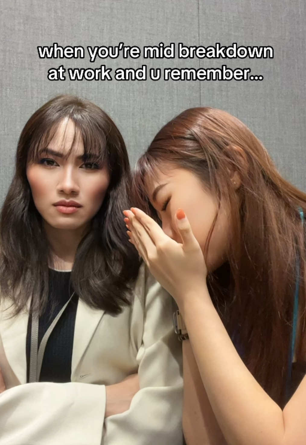 another day another slay🫡 send this to a fellow corporate baddie 😠💅 #queennevercry #corporatelife #worklife #workhumor #tiktoksg #fyp 