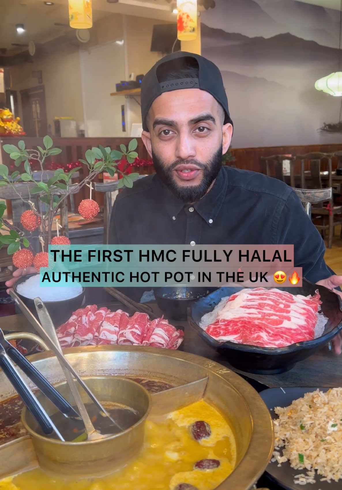 THE FIRST FULLY HALAL HMC HOT POT IN THE WHOLE OF UK 😍😍😍 @Hot7UK Located In Leicester (LE1 4NN) You can park oppiste restaurant in mall parking and the restaurant will reduce it from your bill to cover car park. Private rooms for privacy with family. The meat quality was insanely good. The experience was fun and amazing. Must try #Foodie #fooodtiktok #halal #chinese #hotpot #hmc #hot7 #hot7pot #leicester