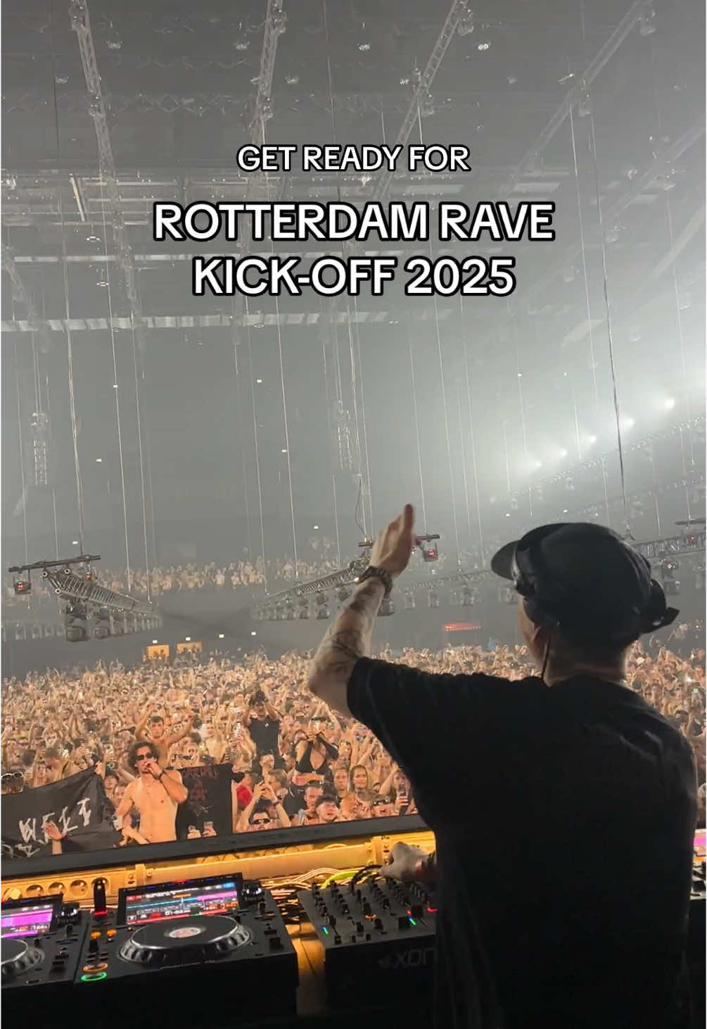 This is your last chance to join Rotterdam Rave Kick-Off 2025 👀 #festival #rave #techno #hardtechno #ahoy 