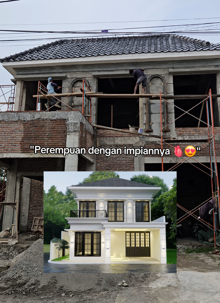 Tahun baru, Rumah baru 😍 _____ Konsultasi Gratis : 08977249660 Jasa Renovasi | Jasa Bangun Baru | Jasa Desain Alamat Kantor : Jl. Manyar E41, Perum. Puskopad, Mojokerto. #kontraktormojokerto #jasabangunrumah #renovasirumah #bangunrumah #arsitek #rumahminimalis #desaininterior #kontraktor #interior #kitchenset