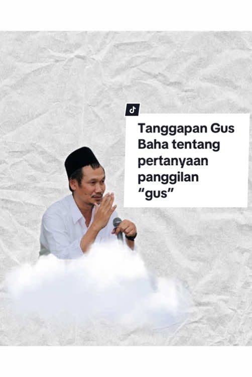 Respon Gus Baha ketika ditanya tentang video viral dan sejarah panggilan “gus” dalam acara Ngaji Bareng bersama Prof. Quraish Shihab & Gus Baha  #uii #uiiyogyakarta #gusbaha  #ngajibarenggusbaha #gusmiftahviral #penjualestehviral  Video full YT/Universitas Islam Indonesia