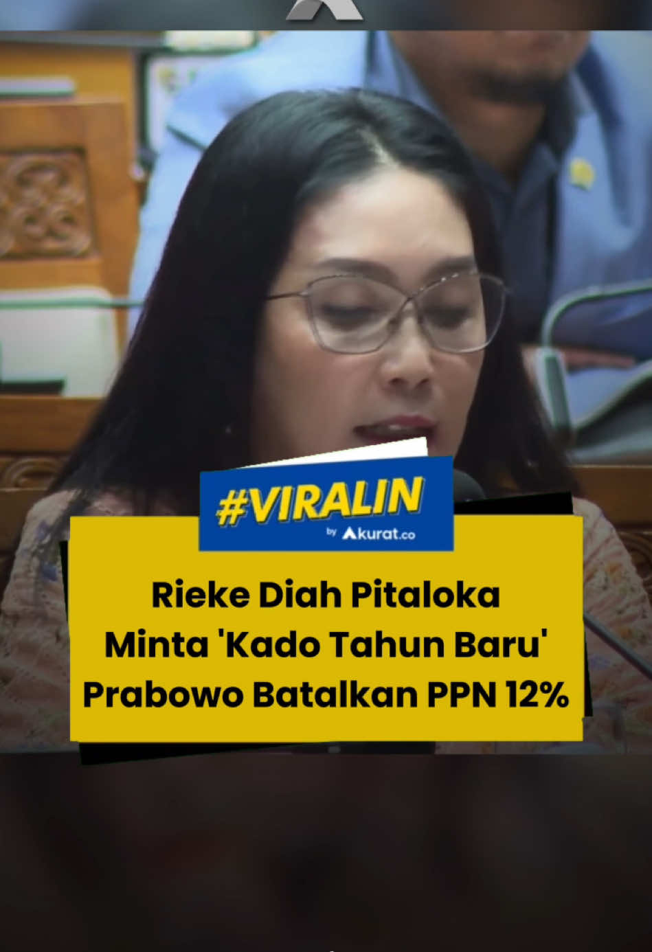 Setelah Rieke menyampaikan interupsi, Wakil Ketua DPR, Sufmi Dasco Ahmad, mengatakan, sudah ada usulan menaikkan pajak barang mewah sebesar 12 persen, sementara pajak bagi masyarakat diturunkan. 