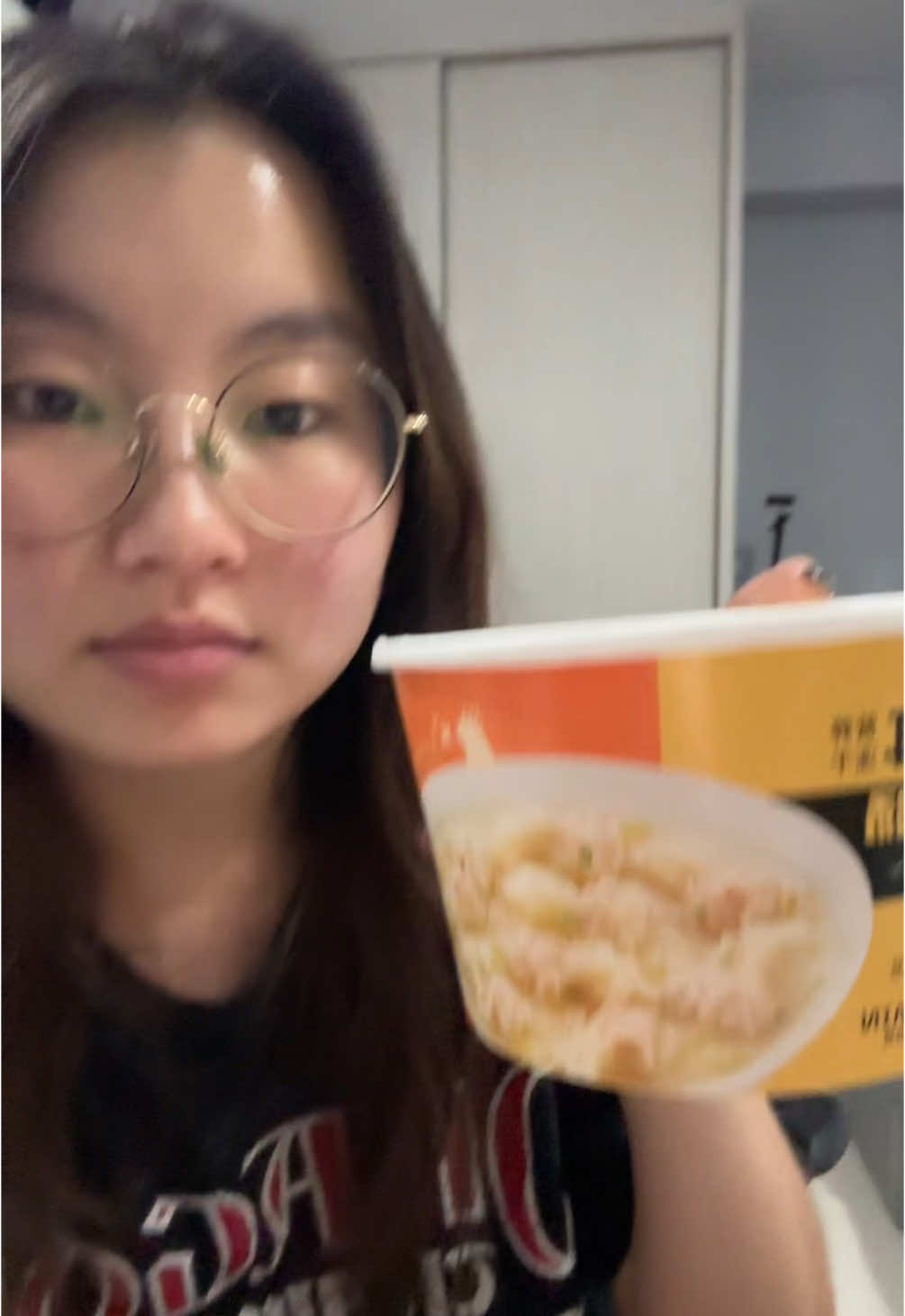 tried & finished the instant wonton soup > almost dropped my phone while showing > tiktok proceeded to put this sound over my video…😃🤡 #TikTokShop #instantwantonsoup 