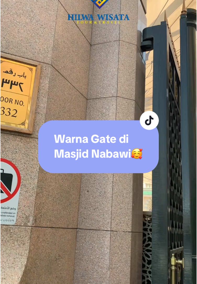 Kenapa ini penting?? Saat beribadah di Masjid Nabawi, mengetahui arti kode warna di setiap gate bisa membantu anda menemukan lokasi dengan lebih mudah nantinya🥰 Kantor📌 Jl merak a7 Plemahan Kediri Jatim  ( Menerima pendaftaran keseluruh Indonesia ) #nabawi #masjidnabawi #gate #umrohhemat #fypdong 