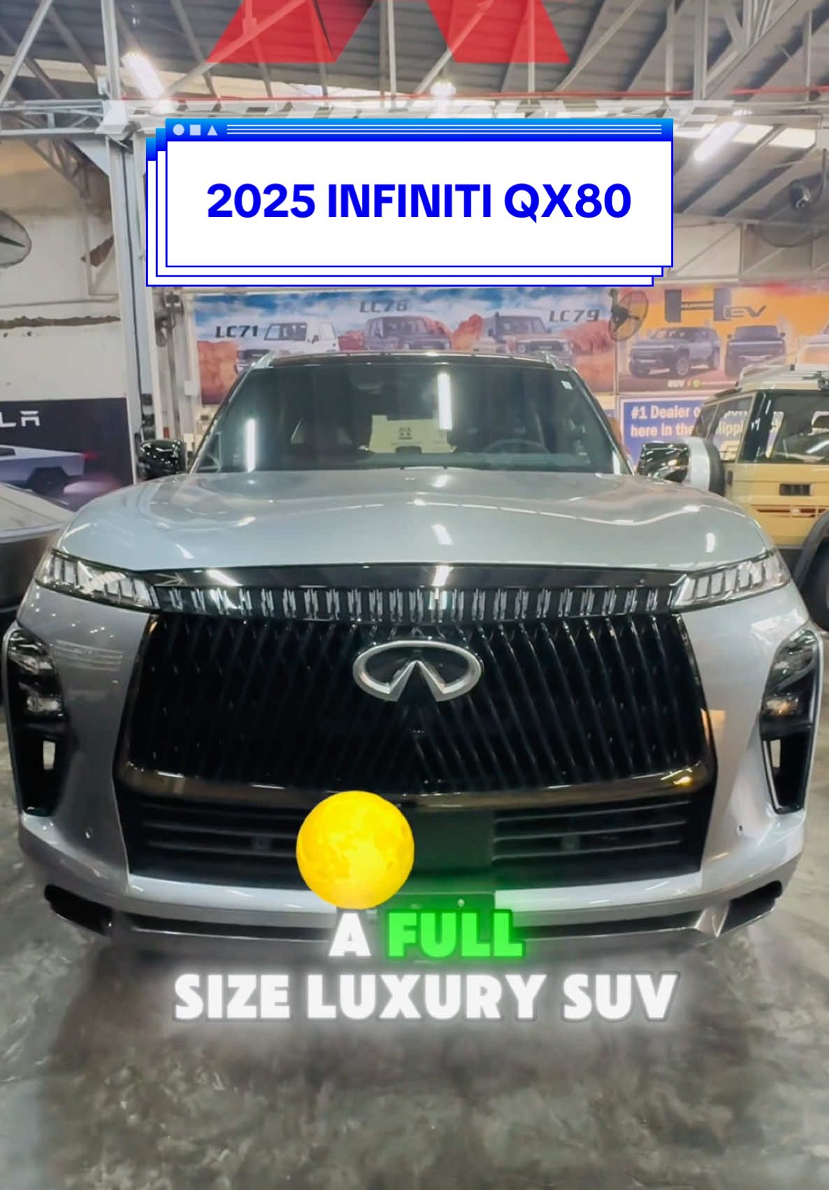 This is the 1st in Ph (2025 INFINITI QX80) Full Size SUV Twin Turbo V6 That makes 450Hp…For Inquiries Call or Pm 0976 270 9109  #infinitiphilippines #infinitiqx80philippines #infinitiph #2025infinitiqx80 #infinitiqxph #infinitiqx80ph #ricoswabe #ricobarrera #fyp 