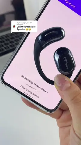 Replying to @jingle_uk448 it can translate 135 languages #christmas #tiktokshop #translate #languages #earphone #hesdphones #translation 