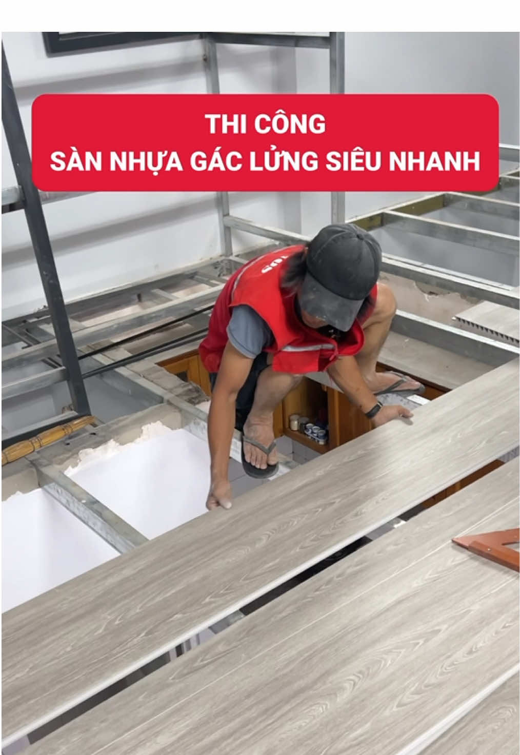 Thi công sàn chịu lực gác lửng siêu nhanh #kosmosvietnam #kimhoakosmos #sanchiuluc 