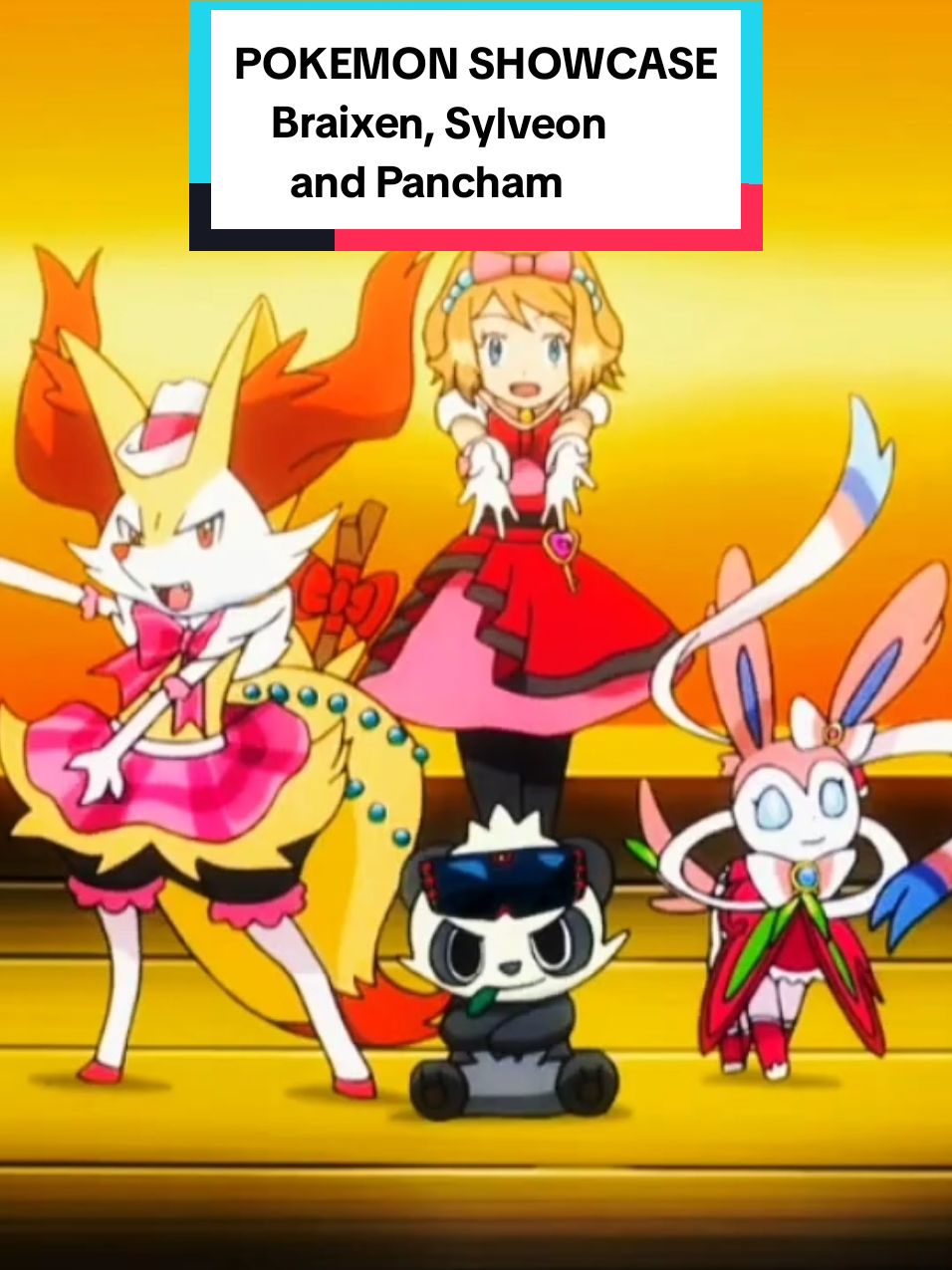 Pokemon Showcase - Braixen, Sylveon and Pancham Performance #pokemon #pokemonseries #pokemonshowcase #serenapokemonshowcase #braixen #sylveon #pancham #pokemoncontest #serenapokemon #braixenpokemonshowcase  #pokemonphilippines #pokemoncommunity #pokemontiktok #fypシ゚viral #fy #fypage 