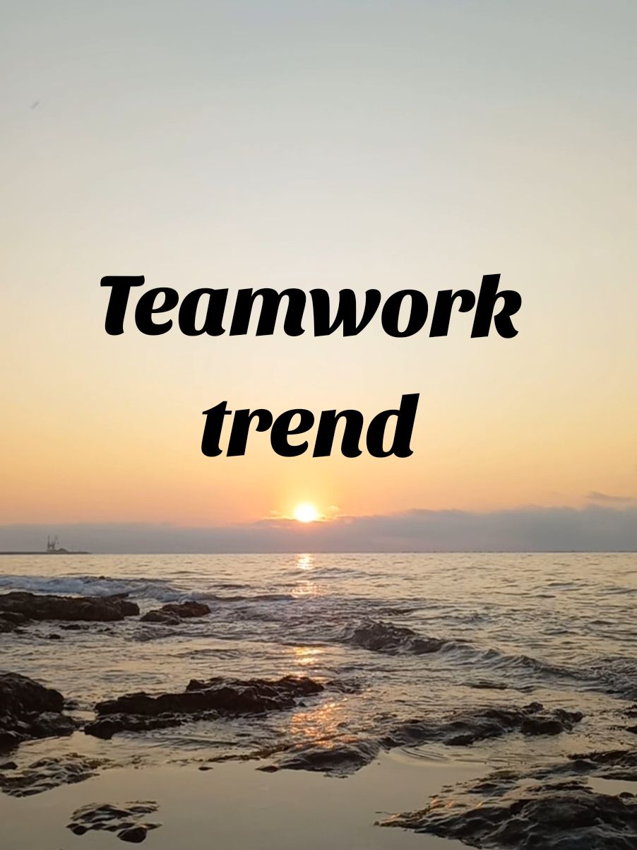 #teamwork #teamworktrend #teamworkenespañol #trabajoenequipo @Alina Minuto @Larryana 