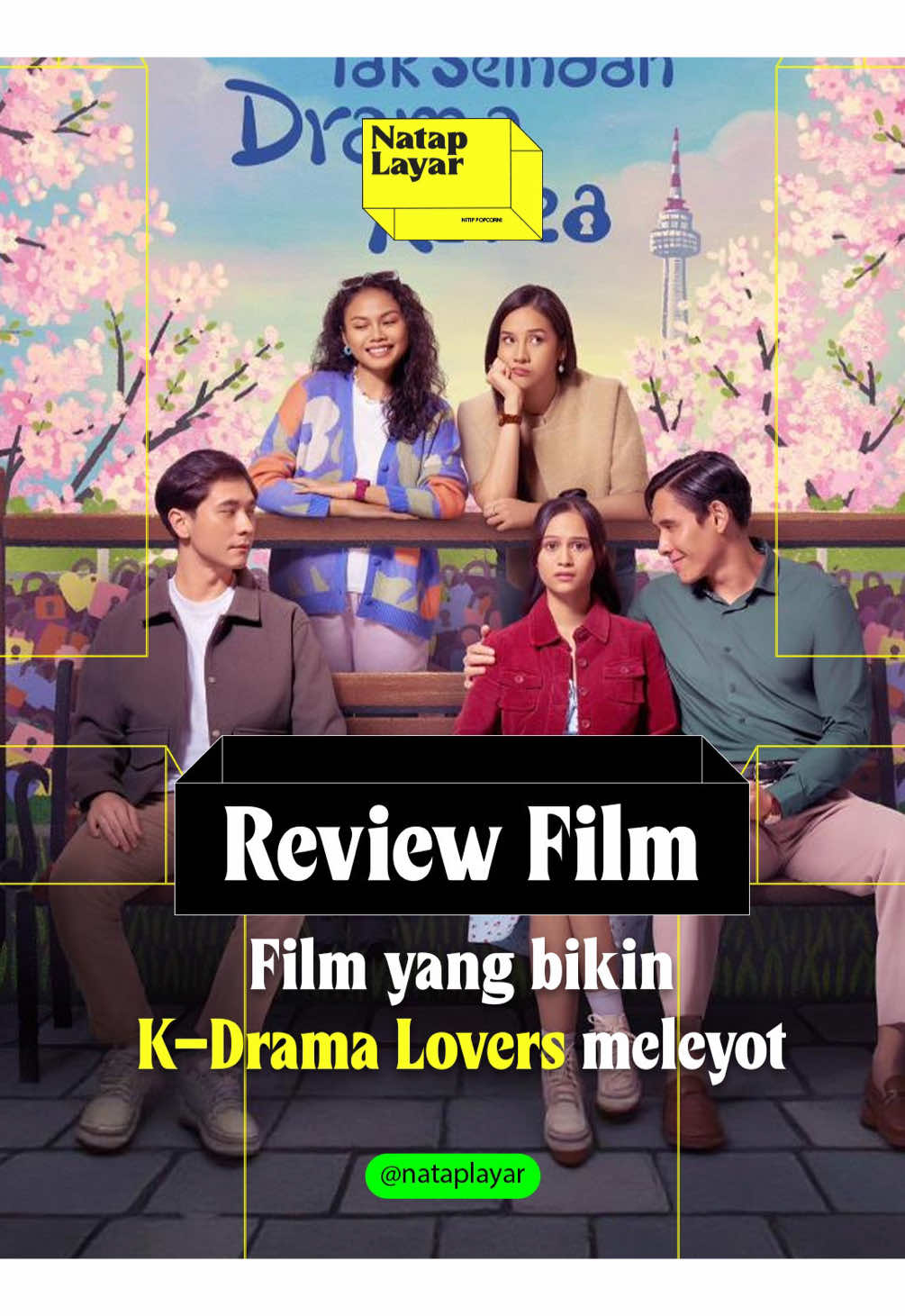 “REVIEW FILM” Cinta Tak Seindah Drama Korea Hari ini film nya resmi rilis di bioskop ya guys, you k-drama lovers are in for a treat 🇰🇷🥳 @imajinari.id #cintatakseindahdramakorea #filmindonesia #rekomendasifilm #movierecommendation #filmseru #bioskop #bioskopindonesia #cinema #reviewfilm #moviereview #film #movie