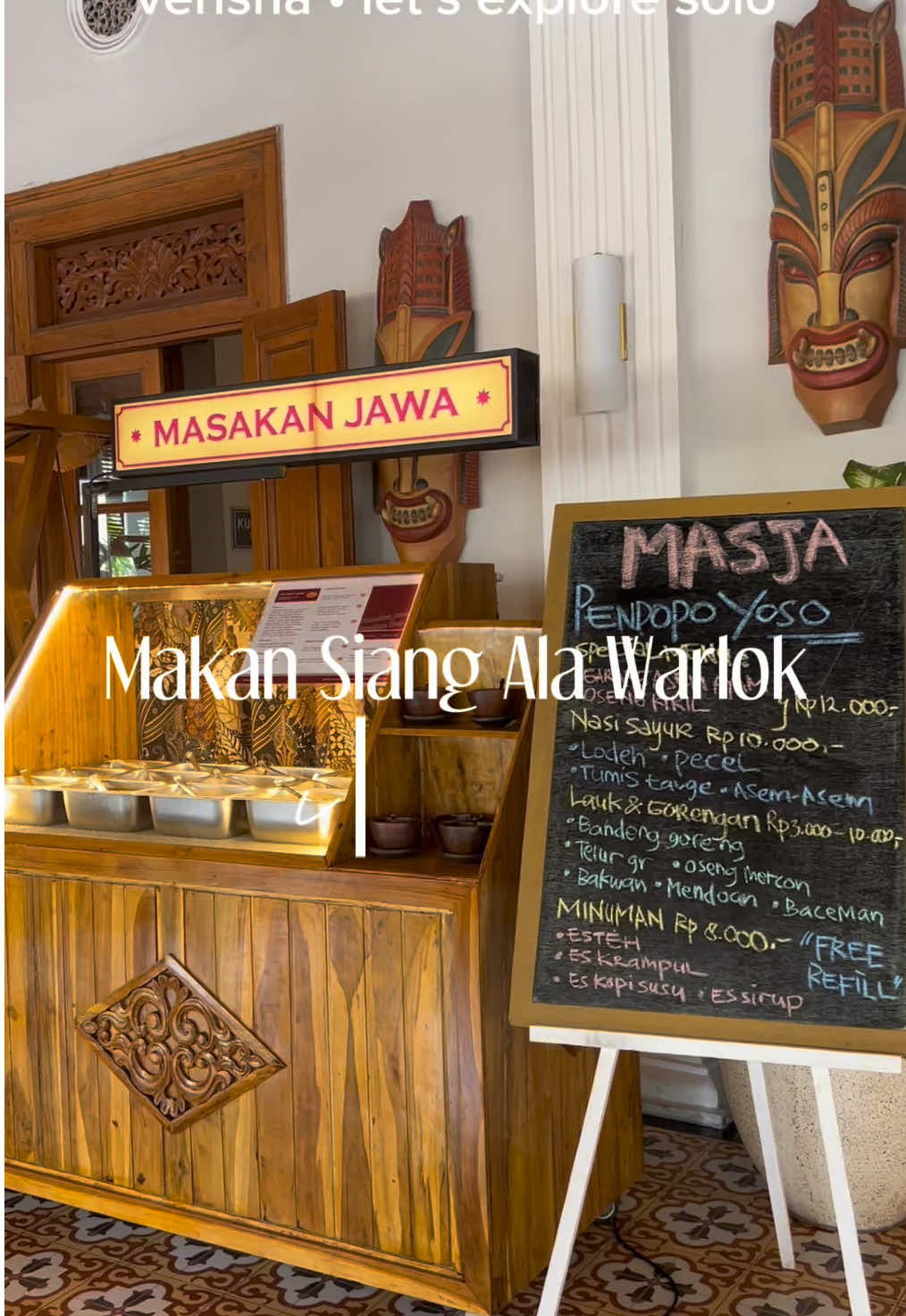 Rekomendasi maksi di solo ala warlok biar ga pusing cari tempat makan nih. 👀📝🫶🏻 #exploresolo #placetogosolo #kulinersolo #kulinertiktok #kotasolo #fyp #placetogo 