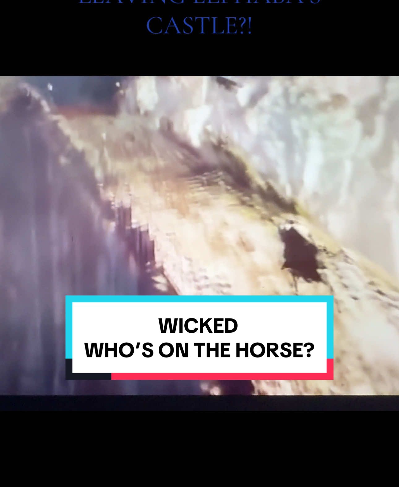 WHO DO WE THINK IT IS?! #wicked #wickedthemusical #wickedmovie #fyppppppppppppppppppppppp #fypシ 