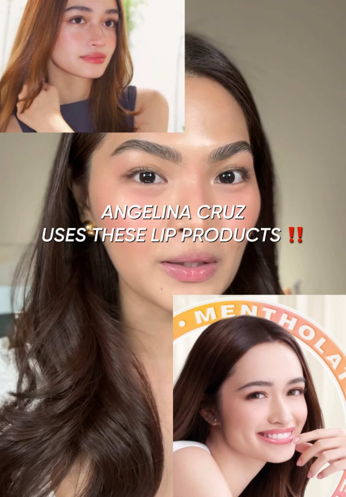 i use the same lipcare as our girl @angelina!? @mentholatumlipcareph #MentholatumLIPCARE #MentholatumLIPCAREPH   