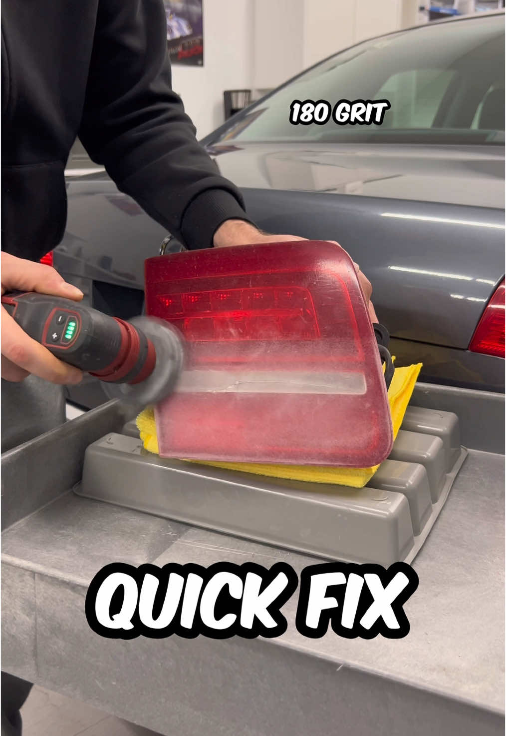 Tail light restoration tutorial  #cars #detailing #fix #repair #shorts #restoration #car #DIY #auto #clean #restore #work #ceramic #tips #fy #fyp #wow #perfect #top #best #video #videos #viral #viralvideo #cartok #trendingvideo #trending #explore #explorepage #audi #led #red 