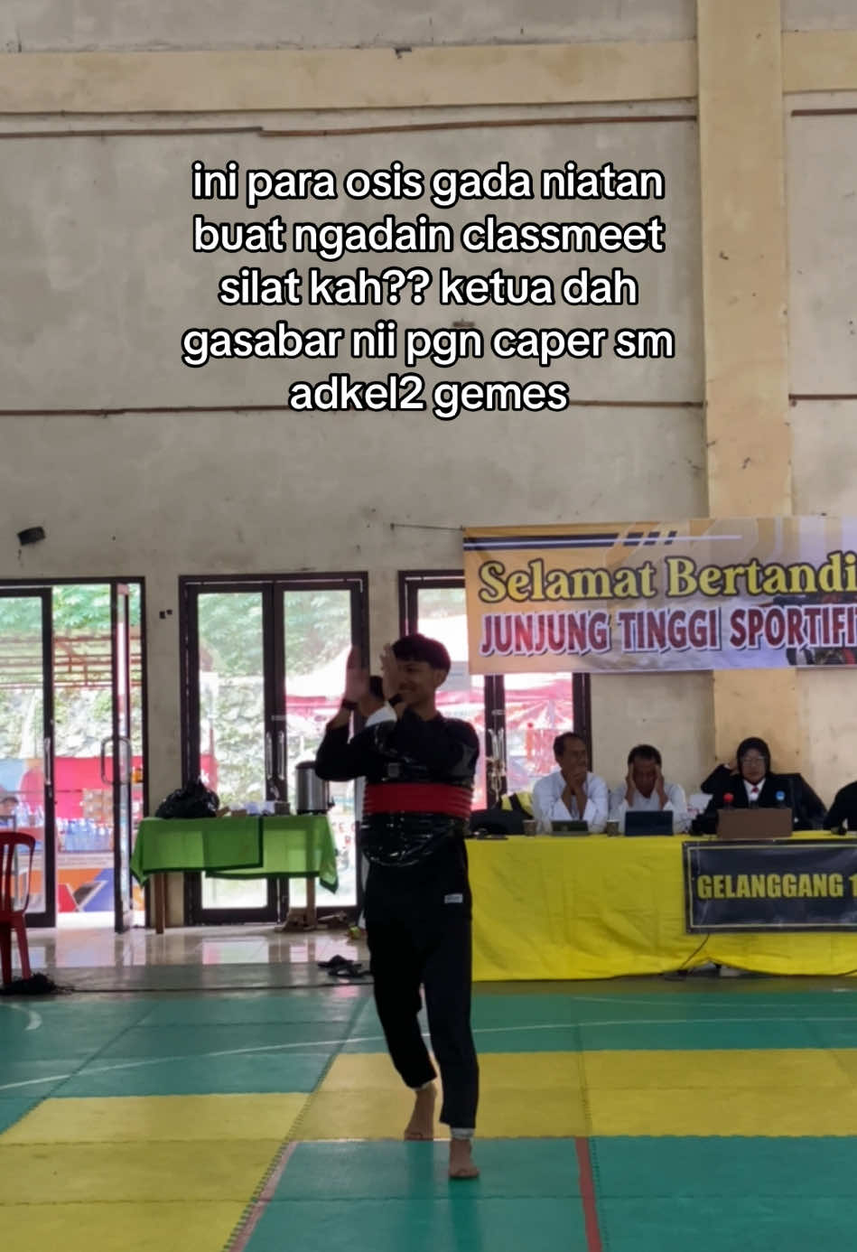 konten doangg sumpah🙏🏽🤣 #pencaksilat #silat #classmeeting #pesilat 