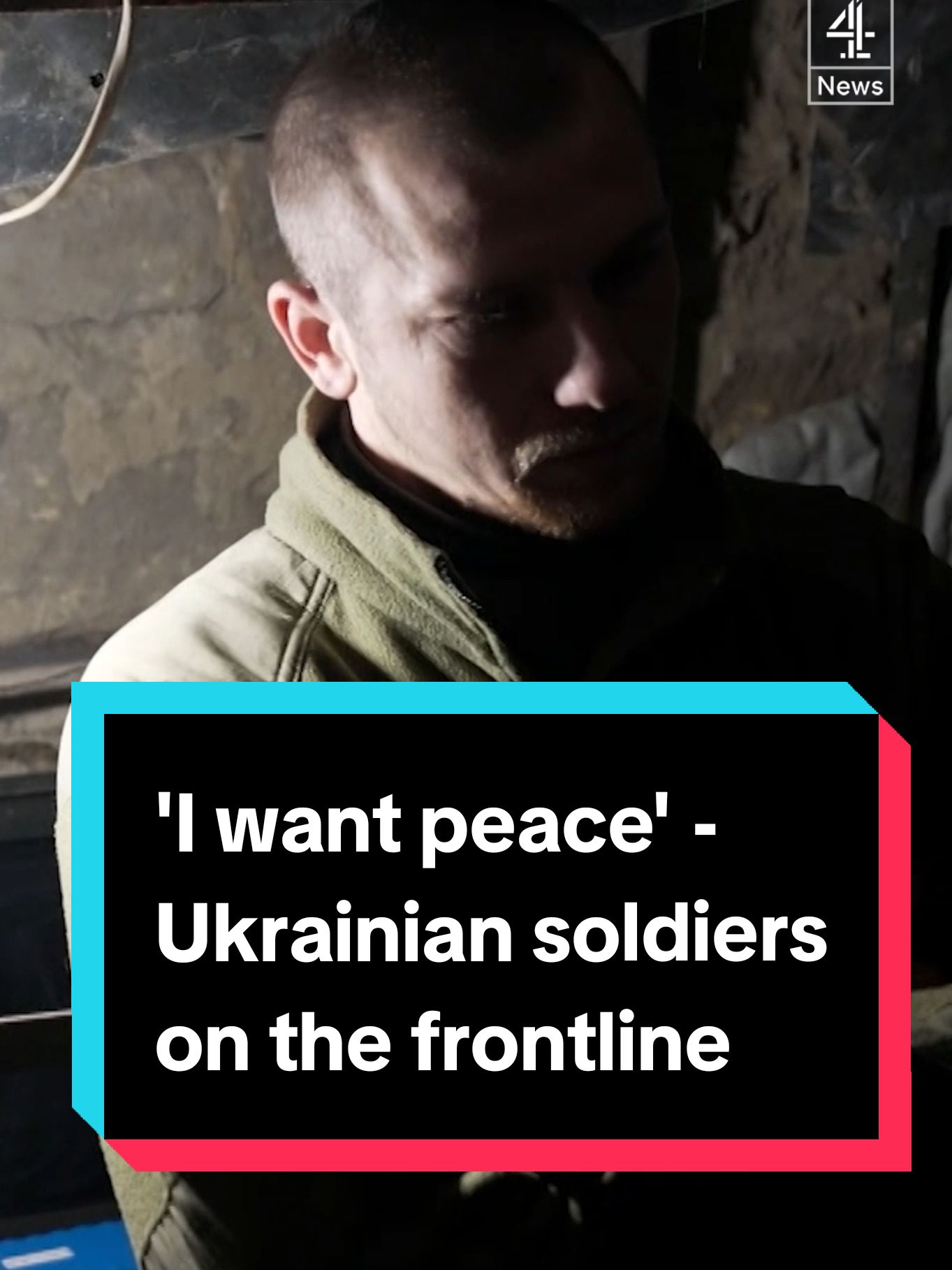 ‘I want peace’ - Ukrainian soldiers fighting on the eastern frontlines speaks their minds on talks of a potential negotiation #Channel4News #Ukraine #Russia #War 