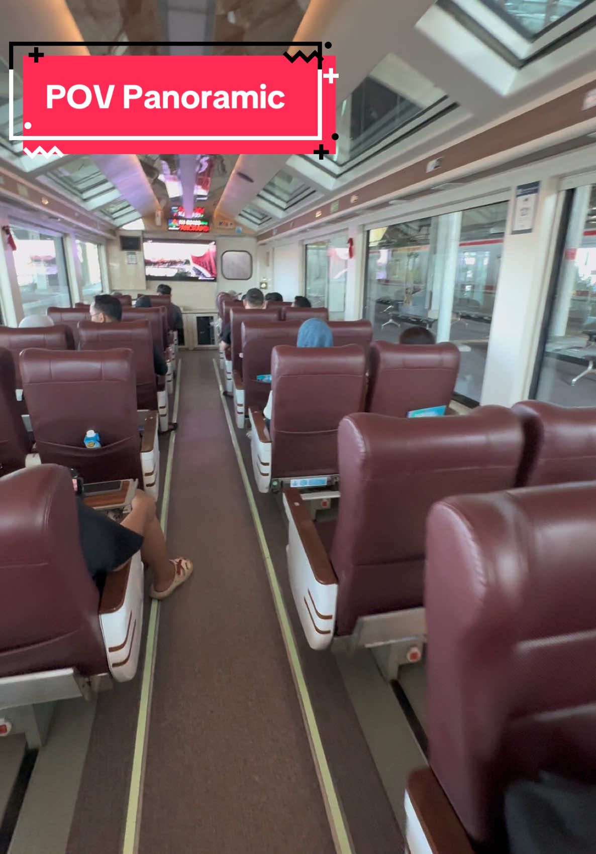 Video mentahan naik panoramic buat prank temenmu bolo #panoramic #prankvideo #keretaapiindonesia 