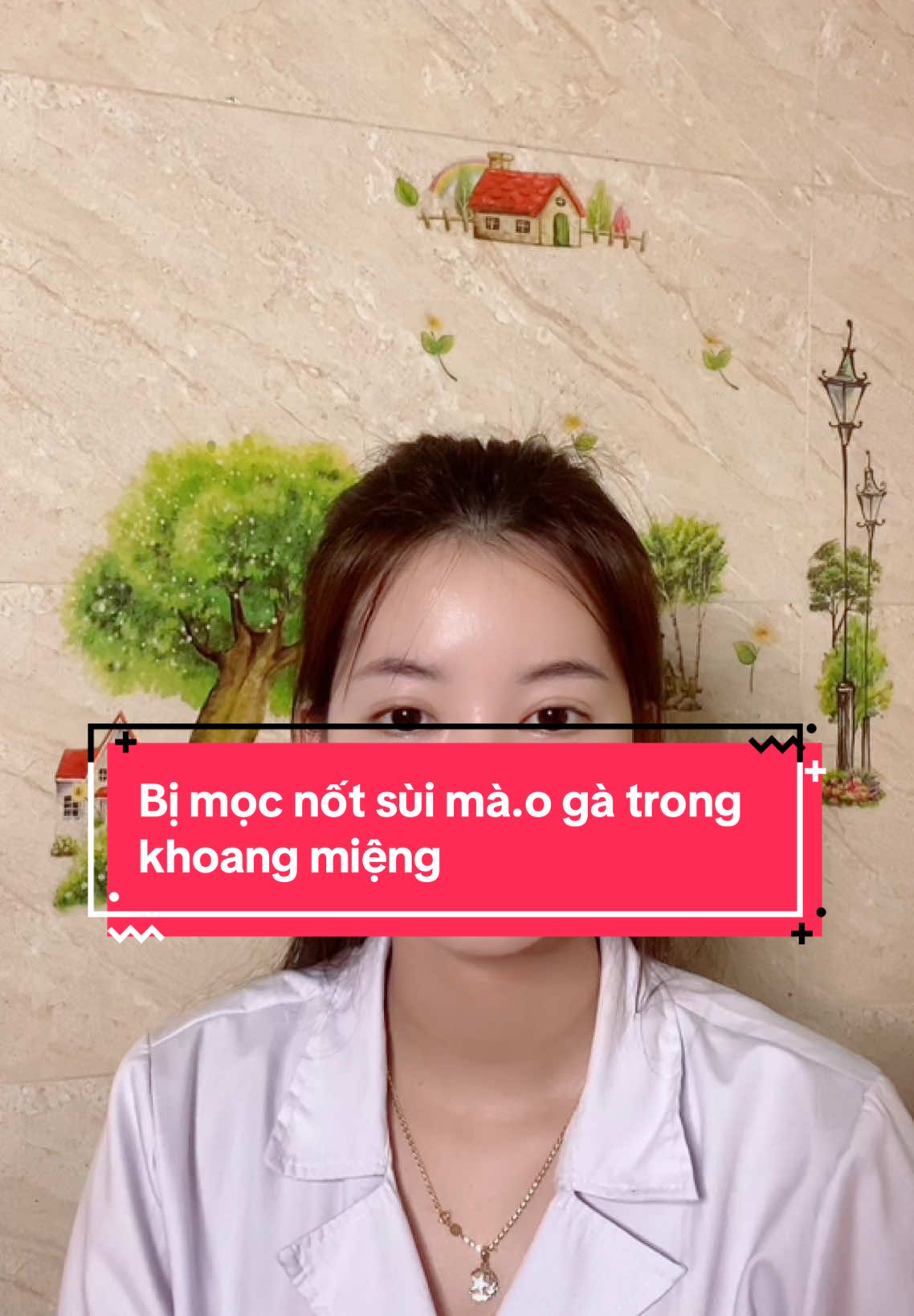 #xuhuong nốt sùi trong khoang miệng thì xử lý như thế nào? #suimaoga #benhxahoi #hpv #dieulinh #xuhuong 