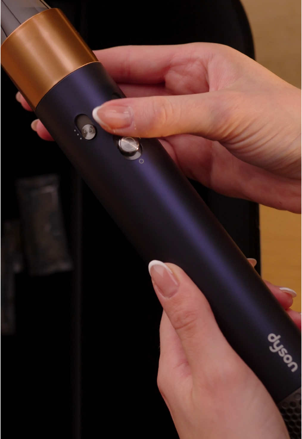 Feels good. Looks good. Gives great curls. 😌 Enjoy the sounds of the Dyson Airwrap™ multi-styler and dryer as we tap, twist and test it all out.   #DysonSG #DysonTechnology #DysonBeauty #DysonAirwrap #HairCare #Hair #Airwrap #ASMR #ASMRVideo 