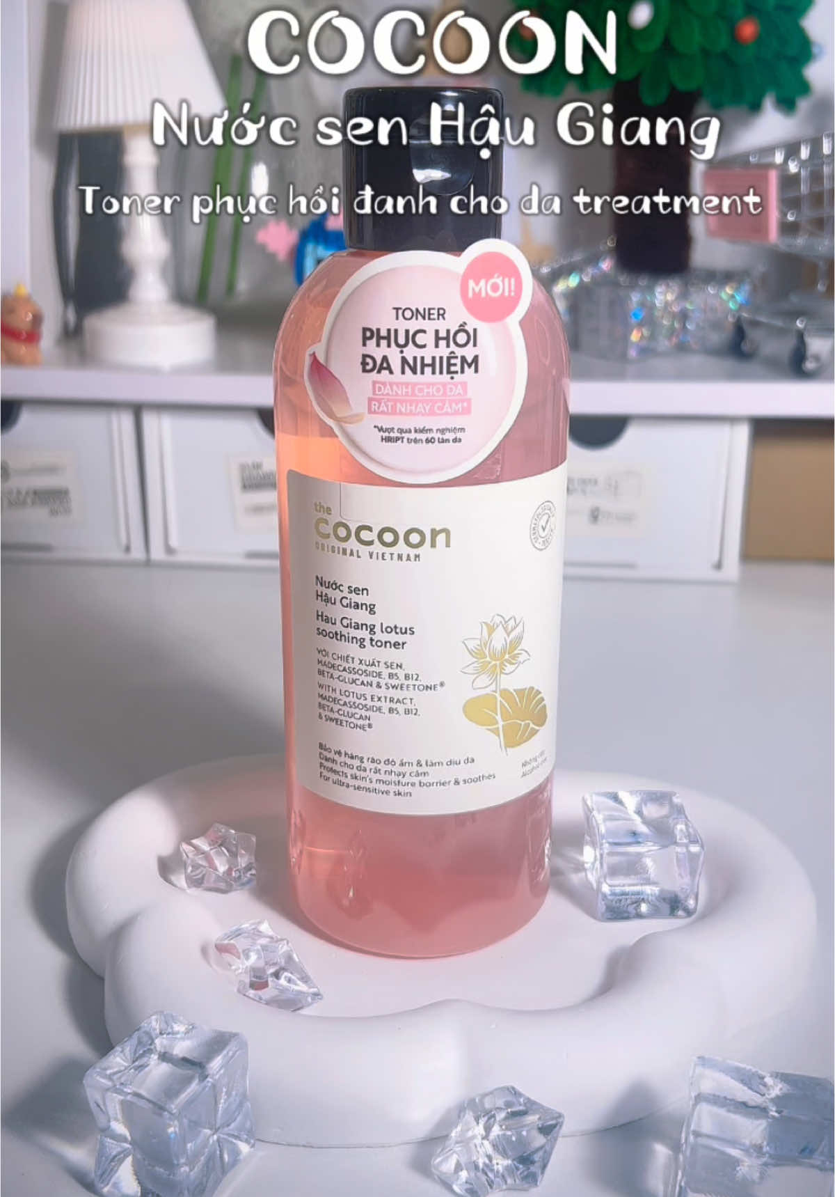 Nước sen Hậu Giang cấp ẩm khá tốt, mn cùng thử nhen 🫶🏻 #cocoon #nuocsenhaugiang #tonercapam #skincare #xuhuong #unboxing #unboxcunglee #review 