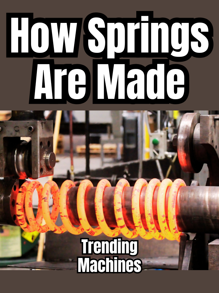 Watch trending Machines That Makes Springs #machines #DIY #diyproject