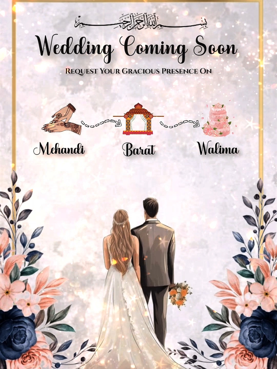 Wedding Coming Soon Card 👍 Dm For Your Order 🙂 #ja__graphics #foryou #digitalinvitation #fyp #growmyaccount #wedding #foryoupage #fypviral #tiktokviral #weddingreception #weddinginvitation #weddingtiktok #walima #barat #shadi #mehandi 