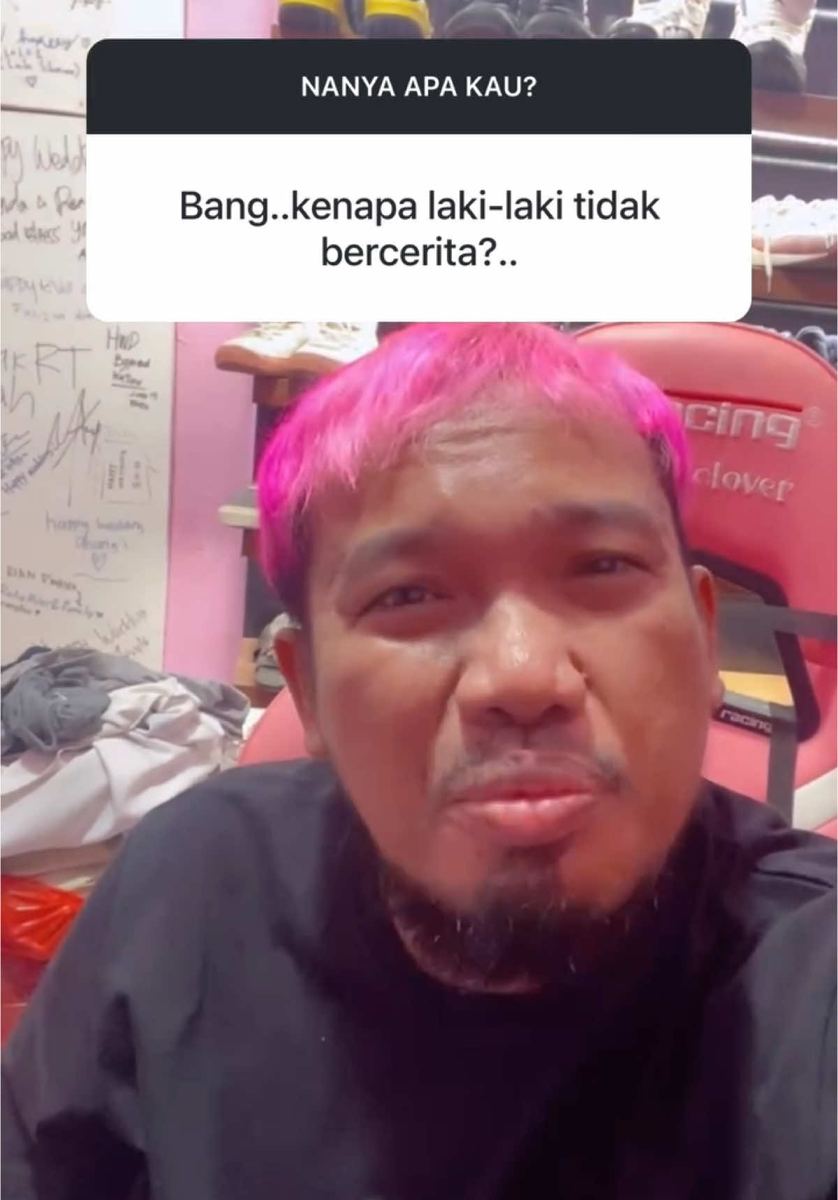 Kenapa laki-laki tidak bercerita?