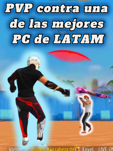 Le di PVP a una de las mejores PC de LATAM 😱💻 #enyel_fb #pvp #freefire