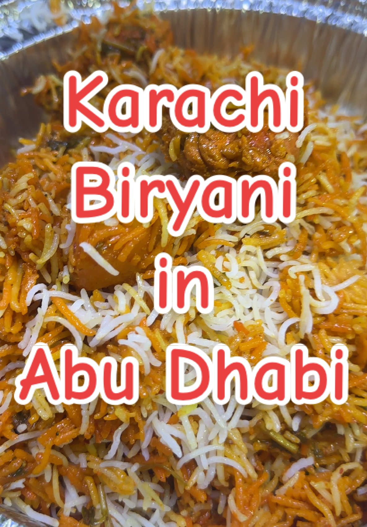 Signature Karachi AL REHMAN’s Biryani at Makhan Malai Restaurant. 050-5598443