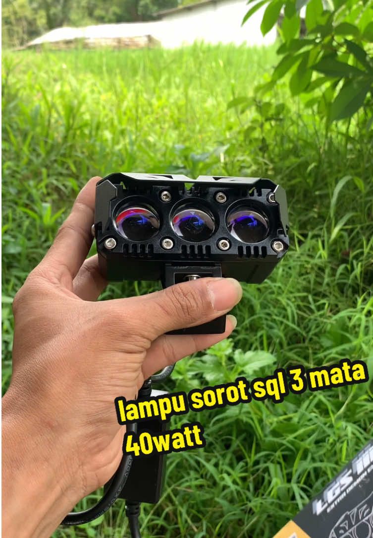 gokil men !!! lampu sorot cahaya biled , lampu sorot isun sql3mata pro series 40 watt #lampusorotsql3mata #lampukabut3mata #lampusorotisun3mata #lampusorot40watt 