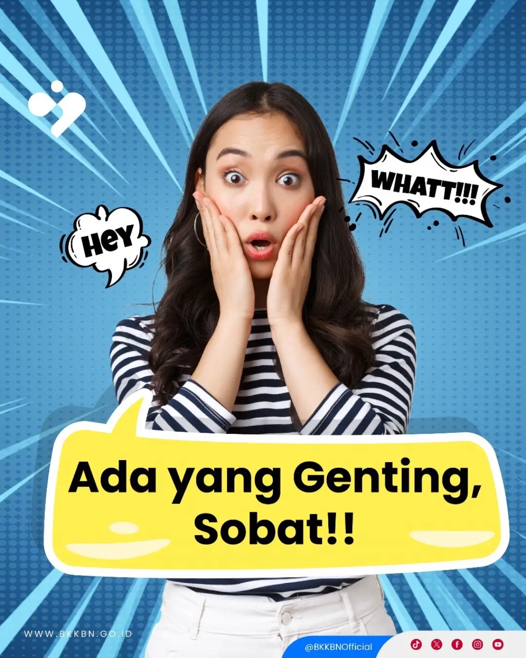 Wah.. wah.. wahh.. Ada yang #GENTING nih genrengers Ternyata 1 dari 5 balita di Indonesia tercatat mengalami stunting.Dalam upaya mewujudkan generasi sehat, cerdas, dan bebas dari stunting; Kementerian Kependudukan dan Pembangunan Keluarga (Kemendukbangga)/BKKBN secara resmi meluncurkan Gerakan Orang Tua Asuh Cegah Stunting (GENTING) pada 5 Desember 2024. #GENTING #GerakanOrangTuaAsuhCegahStunting #Kemendukbangga