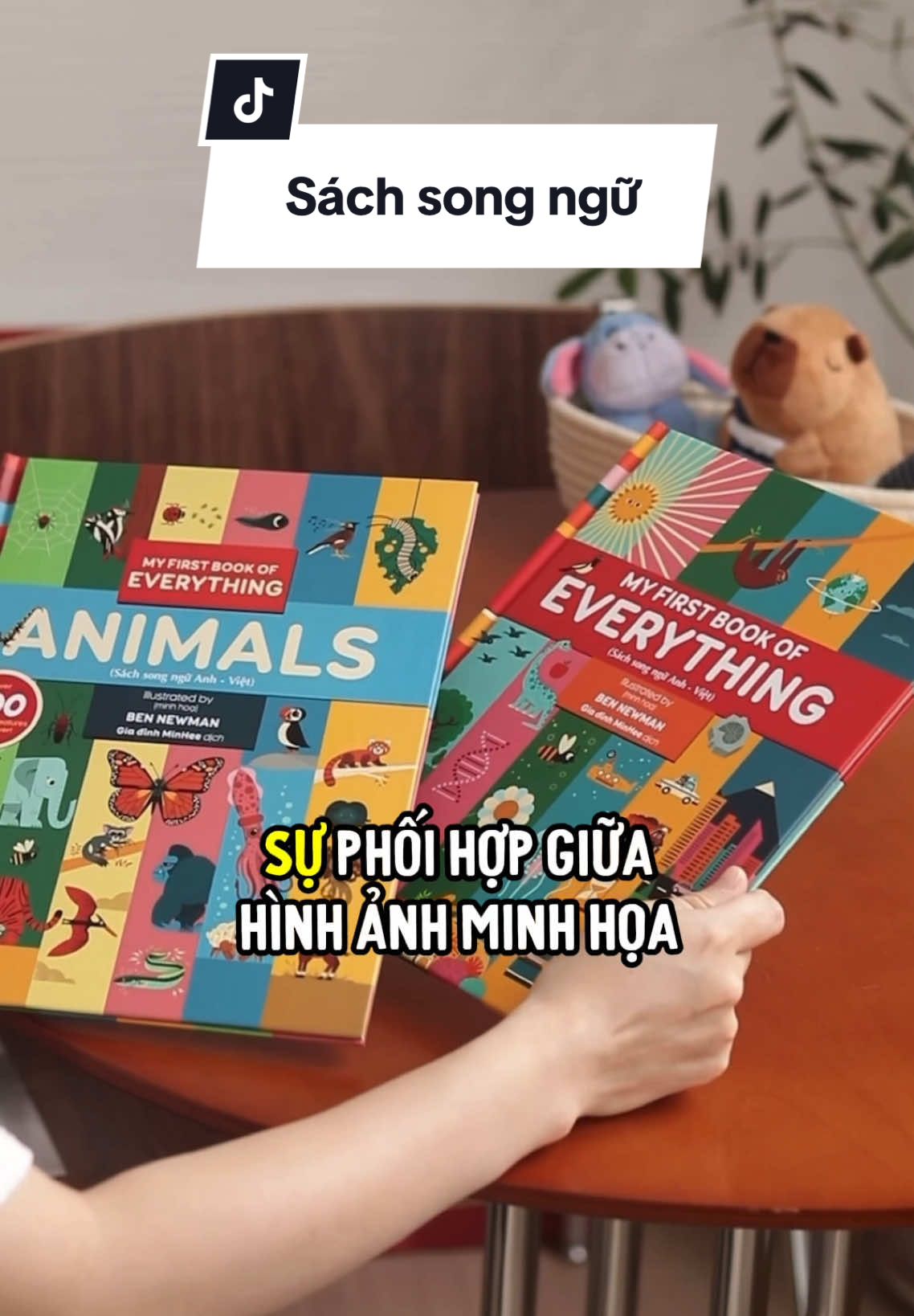 Vừa học vừa chơi, vừa tăng khả năng tiếng Anh lại vừa tăng kiến thức về thế giới động vật 😚 #carobooks #sachsongngu #reviewsach 