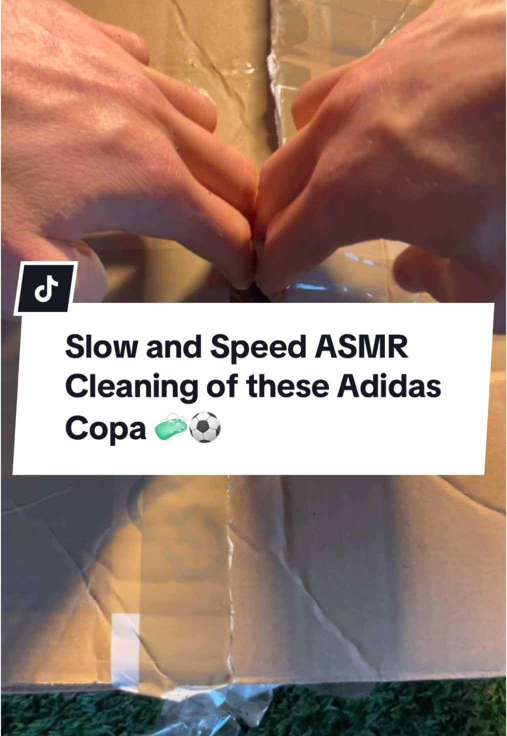 Slow and Speed ASMR Cleaning of these Adidas Copa 🧼⚽️