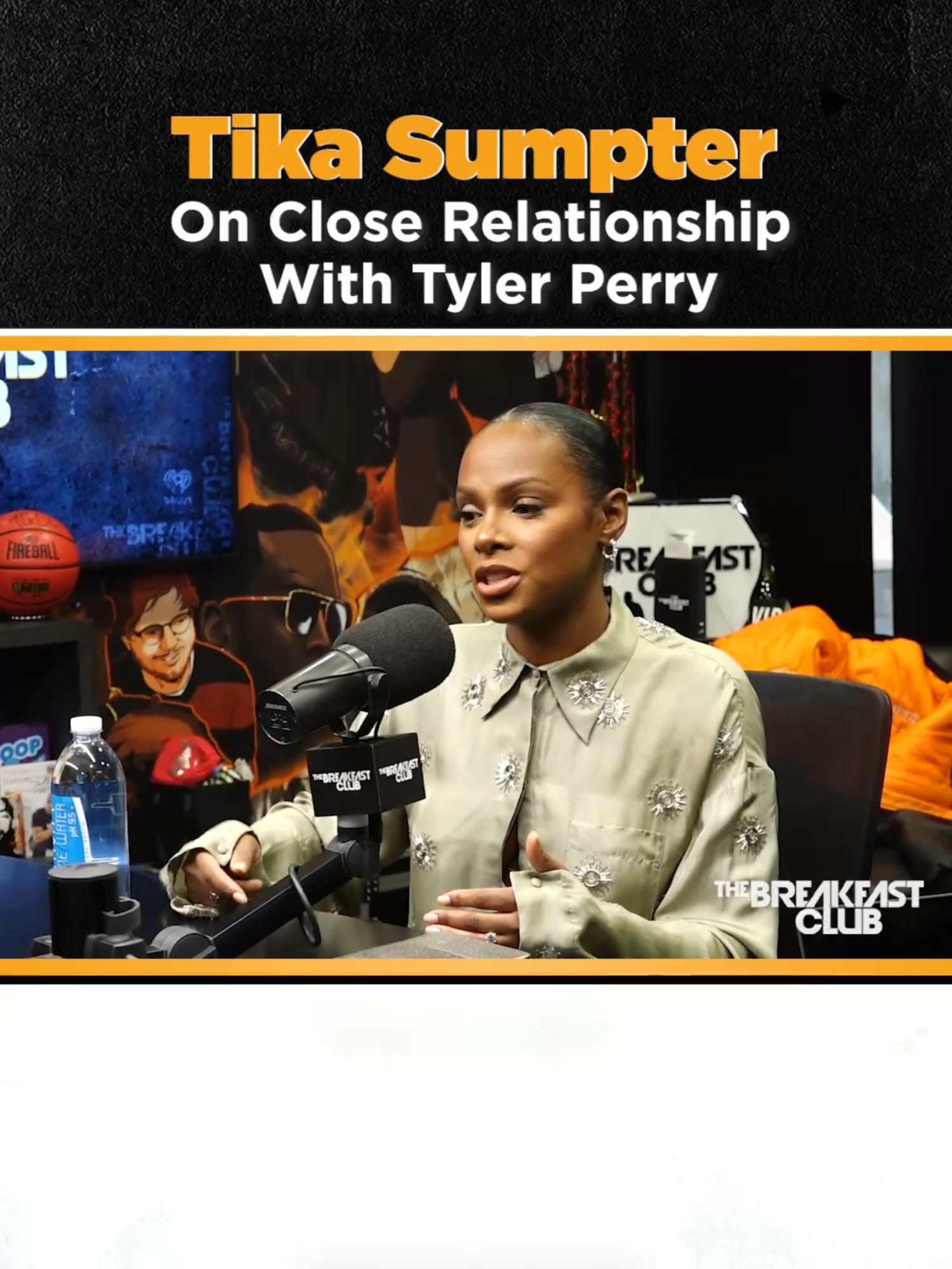 @tikasumpterr describes her close relationship with #TylerPerry and how it has evolved over the years! #iHeartRadio Watch the full interview on #YouTube ➡️ https://youtu.be/i3wcxbKygL4