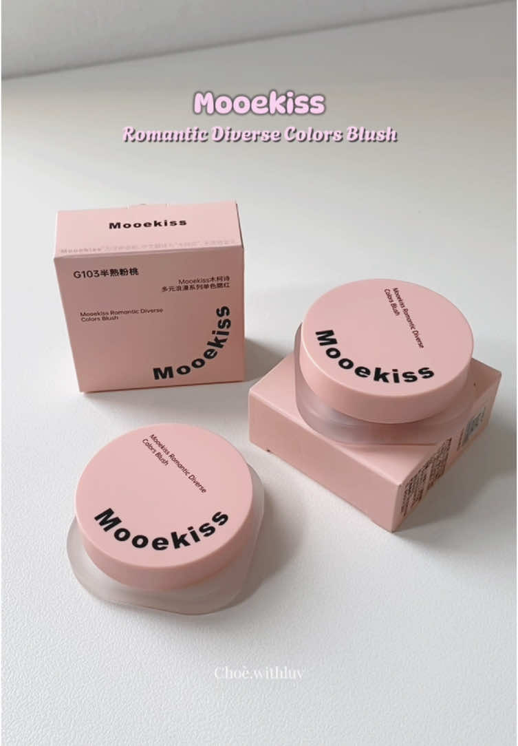 Mooekiss blush 🌸🍑 #blush #mooekissblush #mooekiss #beauty #makeup 