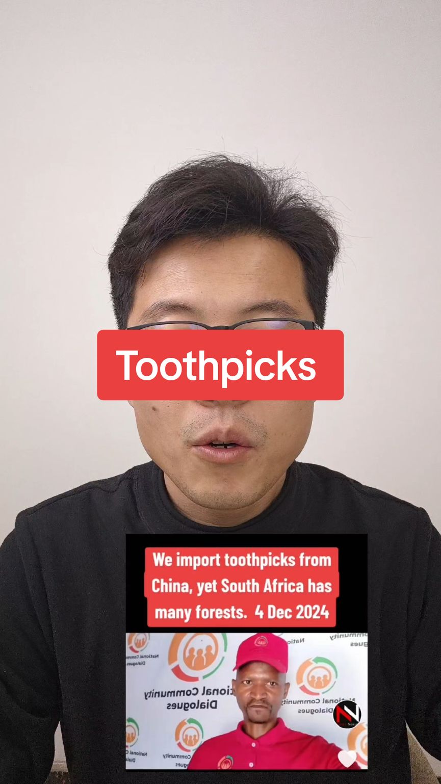 We import toothpick from China, That's a problem. #tiktoksouthafrica🇿🇦 #madeinsouthafrica