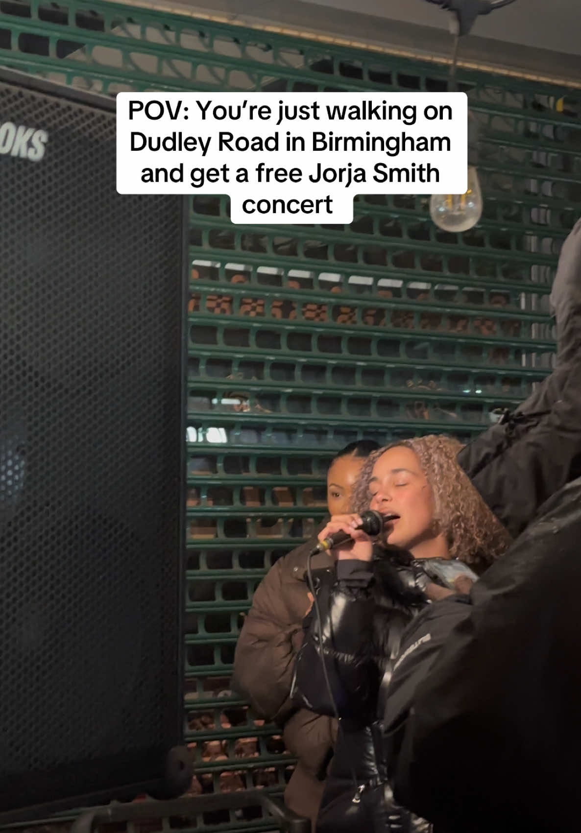 What a surprise! #jorjasmith @Jorja Smith #jorjasmithmusic #birmingham #dudleyroad 