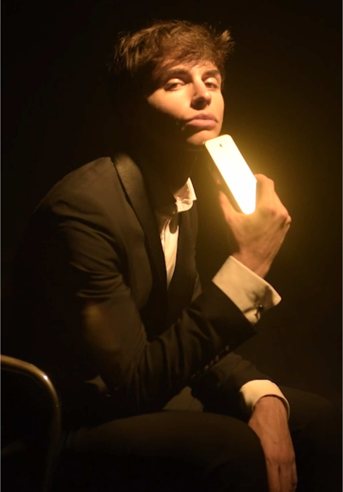 @Miquel Melero​ shines through the darkness with One Million. ​ #OneMillion #RabanneParfums #Rabanne