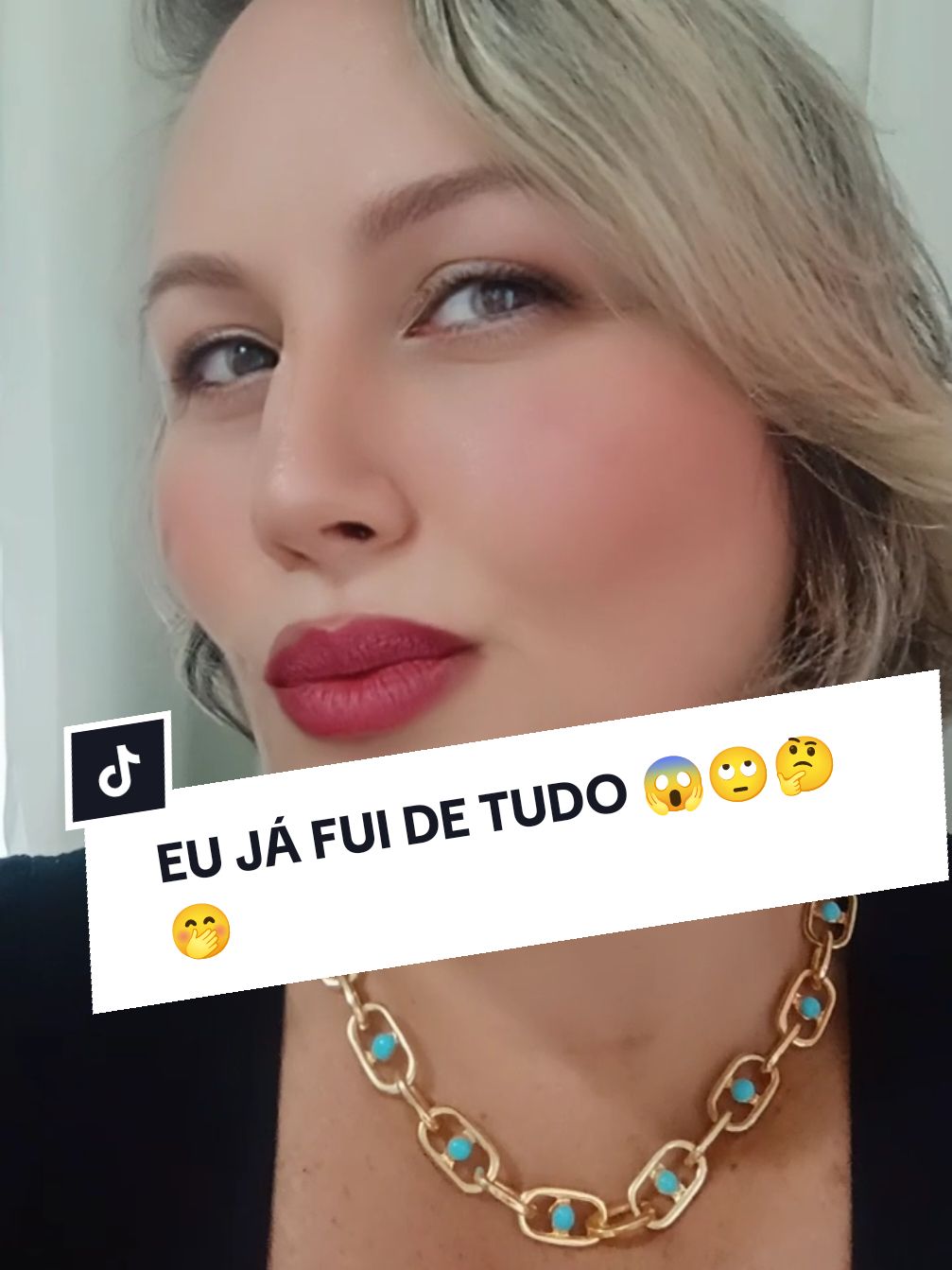 @Natura Brasil  GENTE EU ESTOU USANDO MEU BATOM LABIAL MATTE INTRANSFERÍVEL  DA LINHA UNA O N° 5 DA NATURA .  NESSA VIDA EU JA FUI DE TUDO @brunotrakytraky  🗣️  #humor memesticktock #humorbr  #comedia #indireta  #indiretasparastatus #humortiktok 