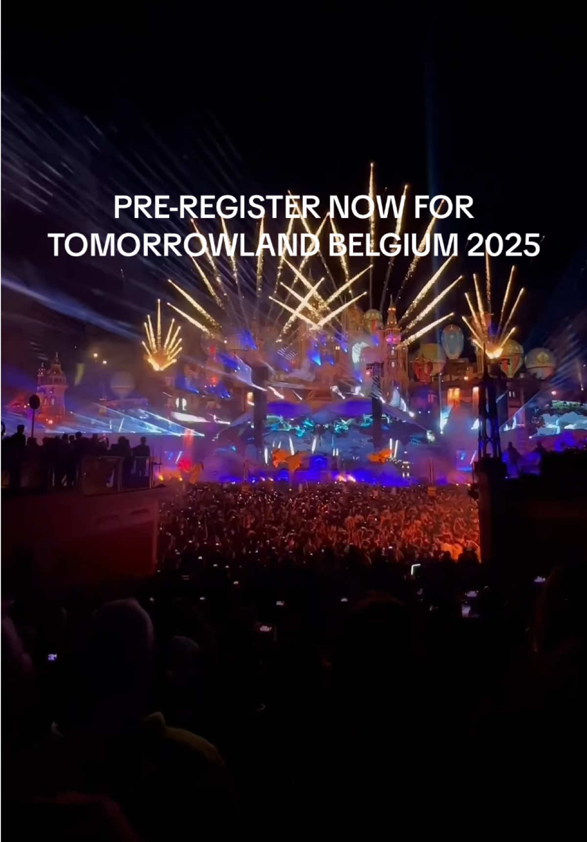 Let the music guide you to a world beyond imagination. Pre-register now for Tomorrowland 2025 via tomorrowland.com #tomorrowland #electronicmusic #festival 