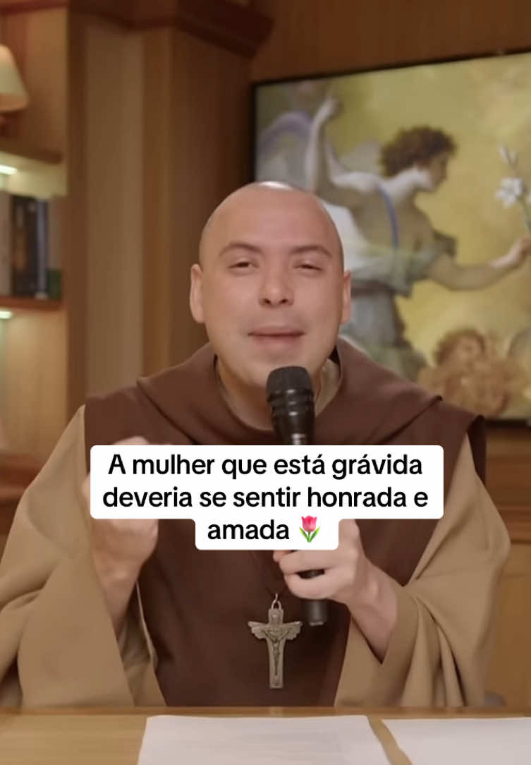 A mulher que está grávida deveria se sentir honrada e amada, por Frei Gilson. #maternidade #gravidez #tentantes  #feminilidade #feminilidadecrista #feminilidadecristã #mulhervirtuosa #mulhervirtuosadedeus #mulherdeproverbios #proverbios31 