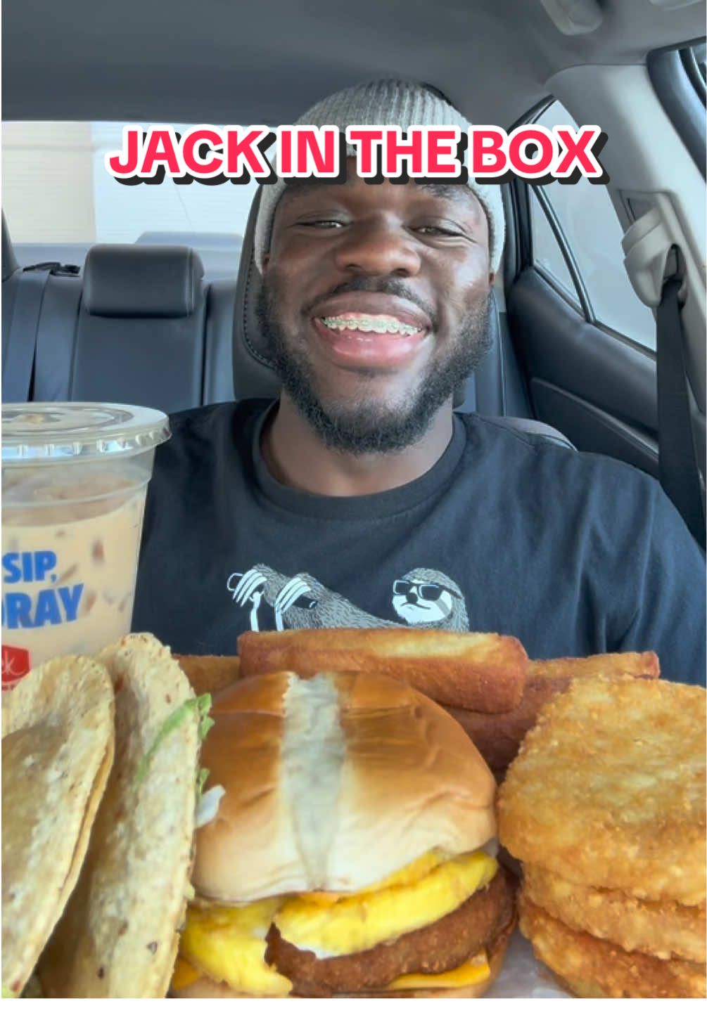 Jack In The Box breakfast underrated #fyp #breakfast #asmr #mukbang #foodreview 