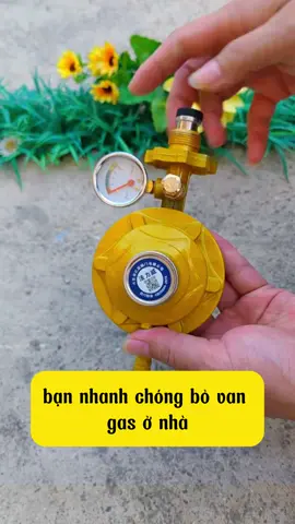 Van khoá bình gas an toàn, tự động ngắt khi gặp sự cố #vankhoagas #binhgasantoan #binhgasmini #nhabep #tiktokshop 