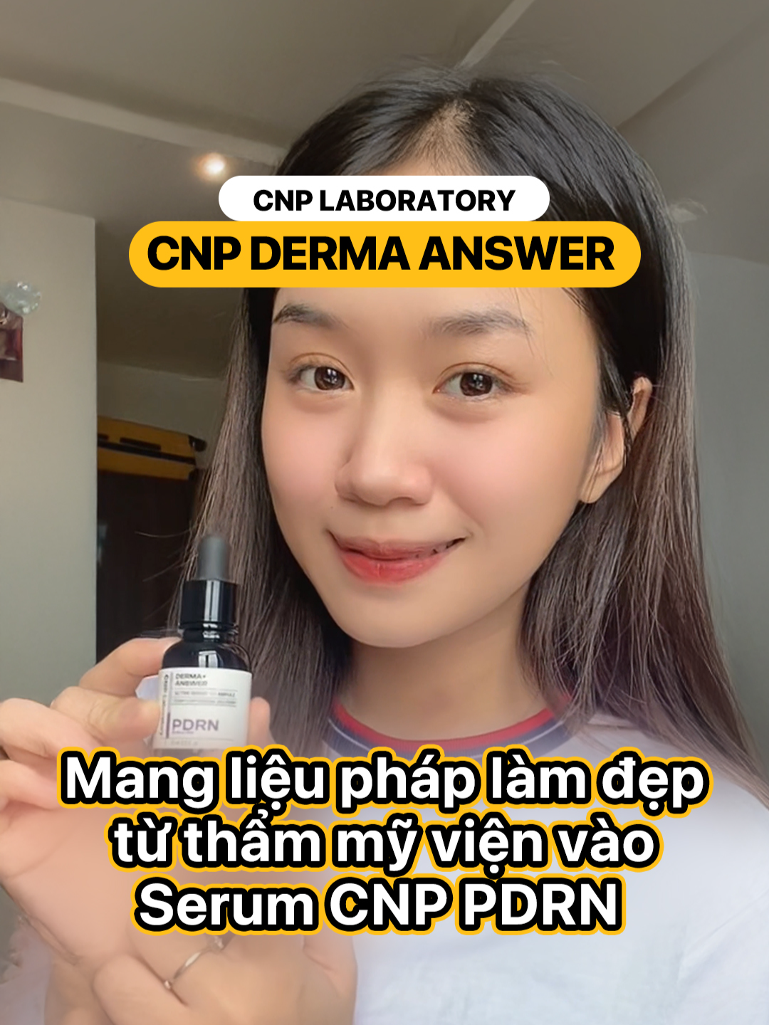 Cùng CNP mang liệu pháp làm đẹp từ thẩm mỹ viện vào tinh chất PDRN #cnplaboratory #Bacsitainhacuamoilanda #dermaanswer #pdrn #reviewlamdep