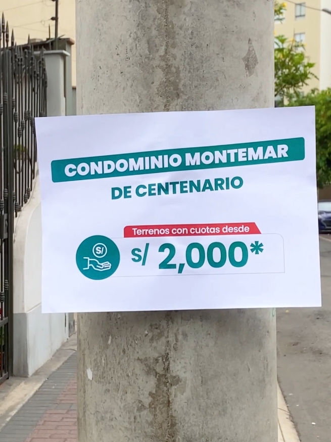 ¡Terrenos con descuentos por Remate Final en Condominio #Montemar! 🤩 Cómpralo desdeS/148,000 en terreno.pe