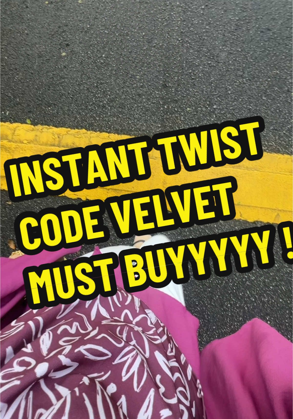 Instant twist onion corak ❤️ code velvet !