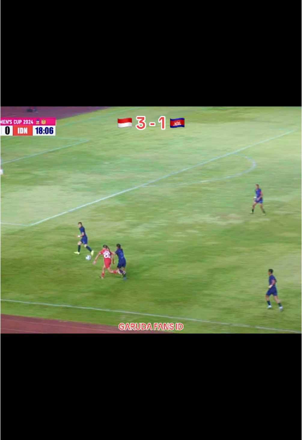 INDONESIA MENANG VS KAMBOJA 3-1 di Final Kualifikasi AFF WOMEN CUP 2024 . . . #indonesia #garudapertiwi #indonesiajuara #viral #trending #fyp 